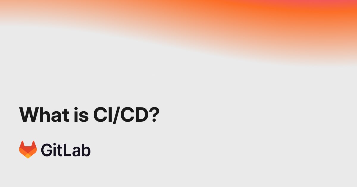 Vista de GitLab CI