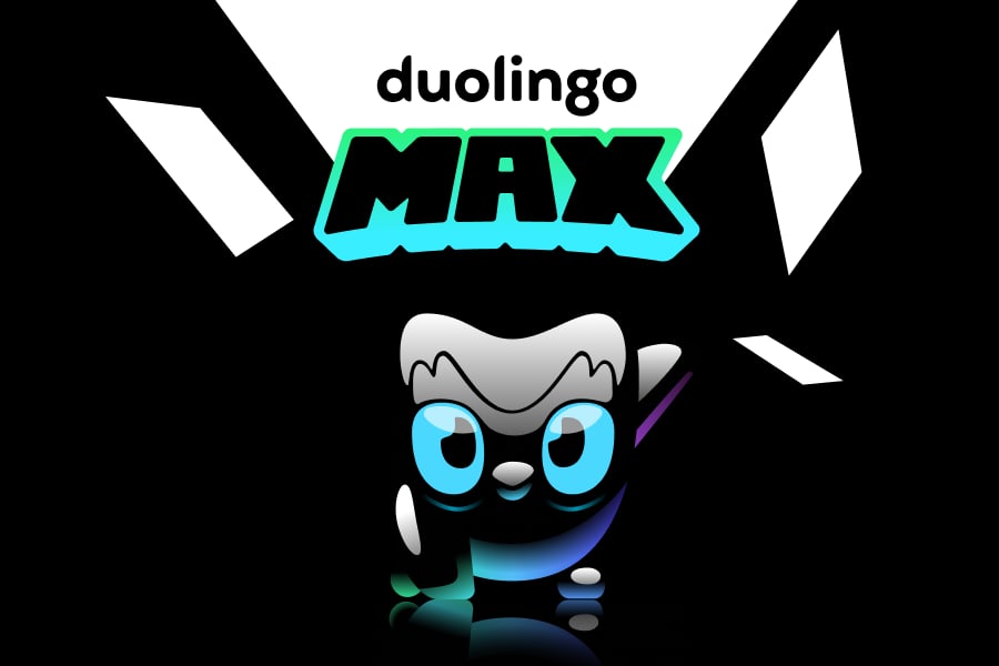 Vista de Duolingo Max