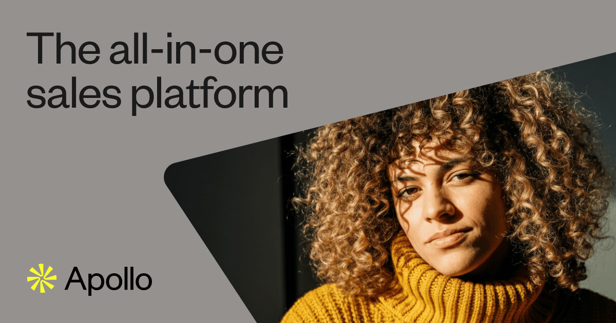 Vista de Apollo.io