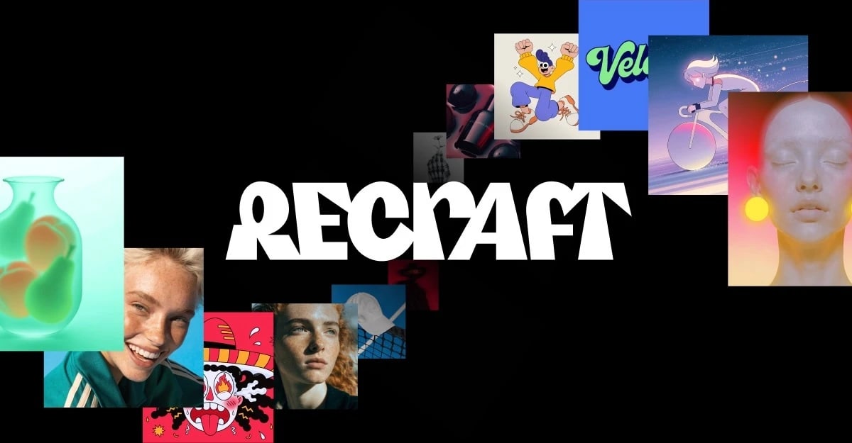Vista de Recraft AI